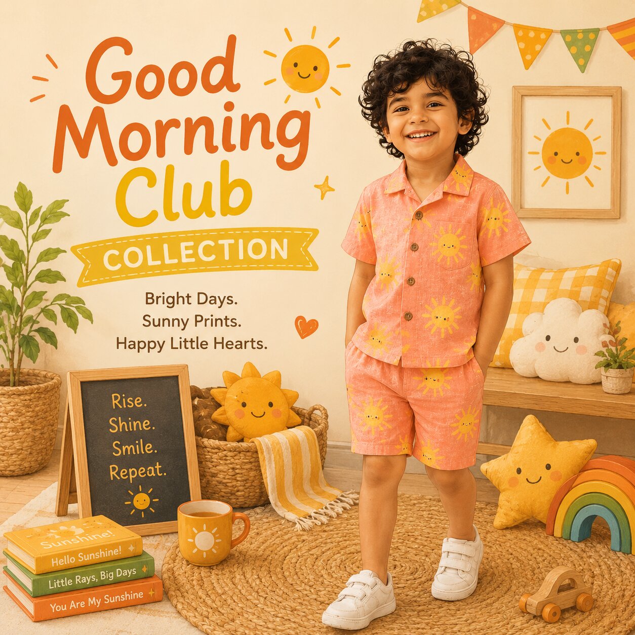 Good Morning Club – kids co-ord sets and t-shirts by Tippy Top