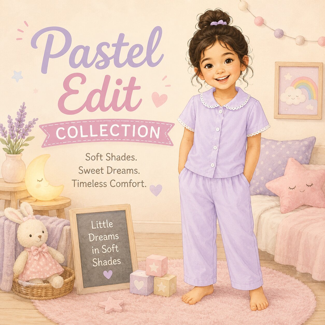 Pastel Edit – soft pastel kids clothing by Tippy Top