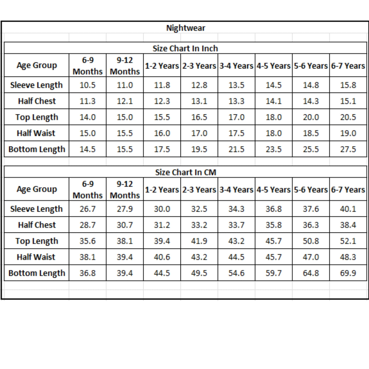 Cotton Pajama Set – Blue Lemon Print Nightsuit