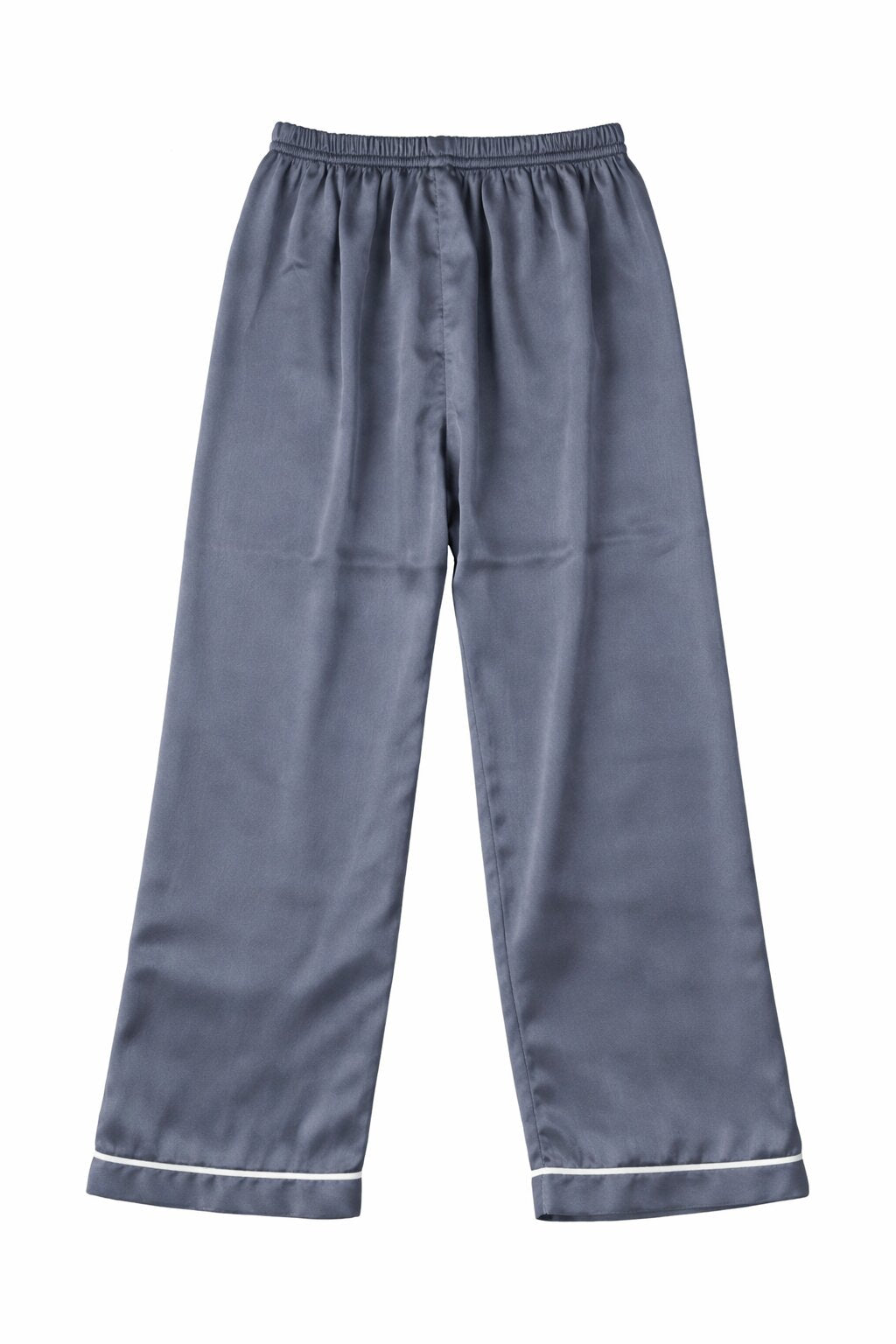 Girls grey satin night suit – back view