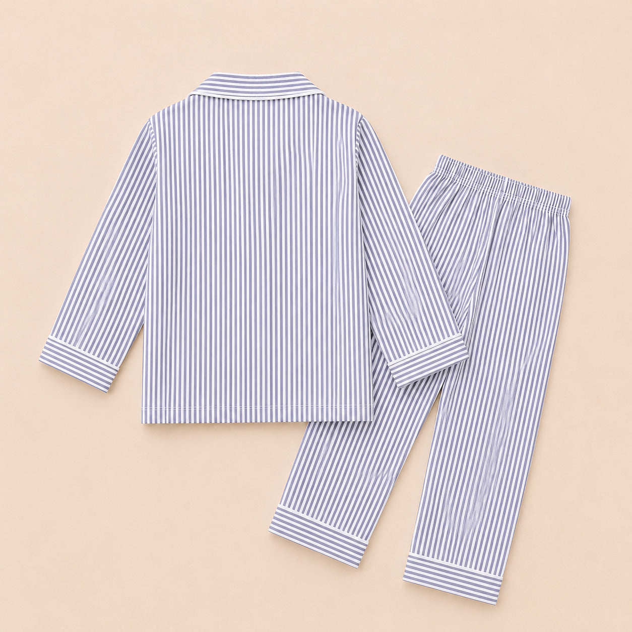 Cotton Zebra Patch Striped Nightsuit Set – Soft Full Sleeve Nightwear