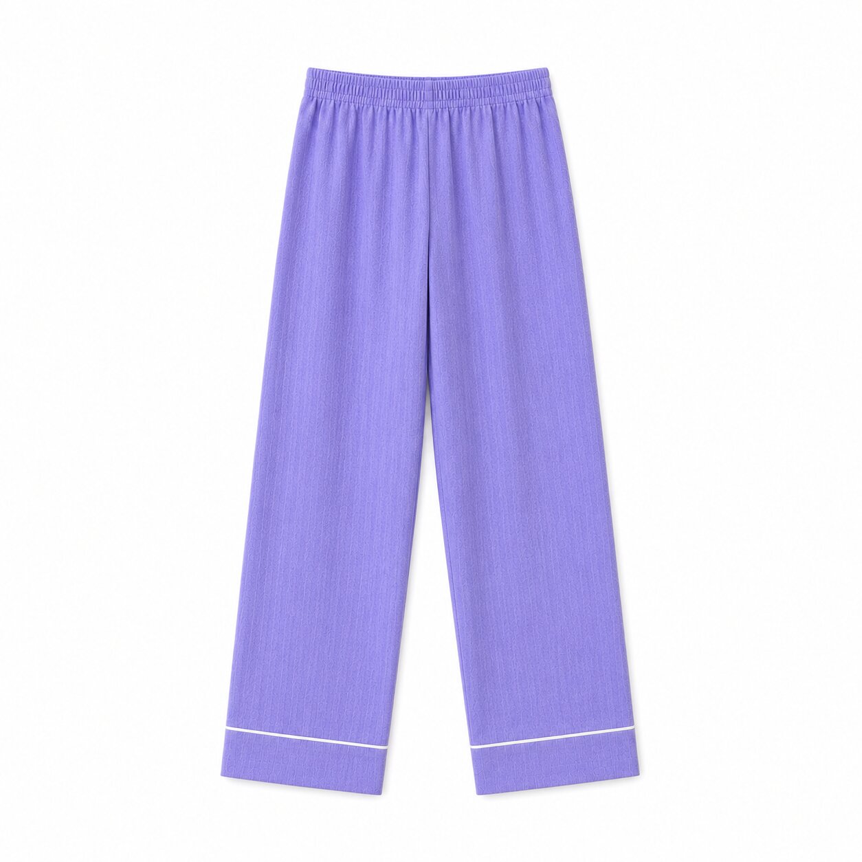 Lavender Cotton Night Suit
