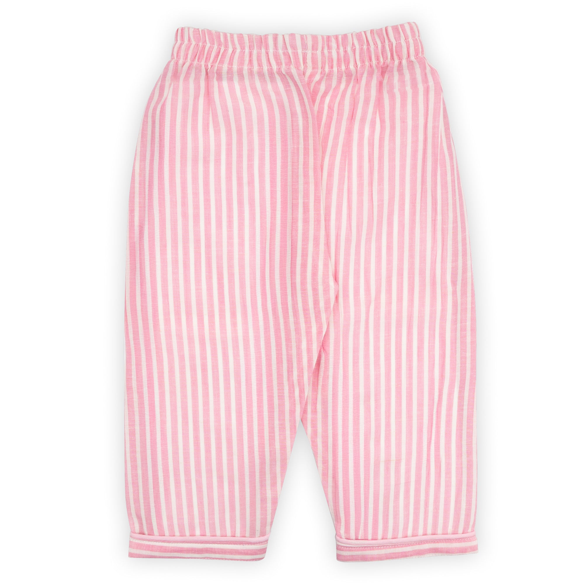 Sweet Dreams Pink Striped Night Suit