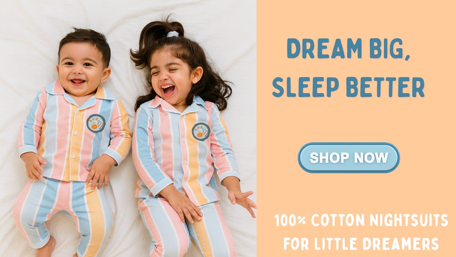 Kids Enjoying themselves in Tippy Top Night Suits