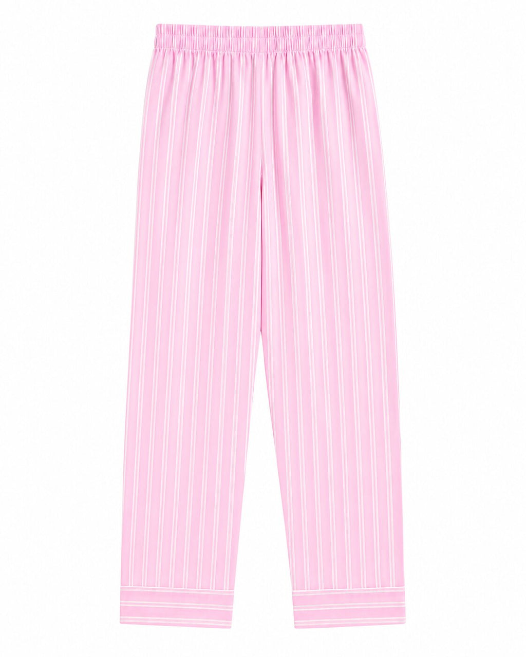Pink Stripe Cotton Night Suit