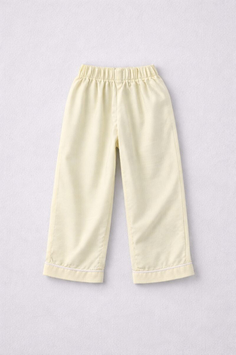 Pure Cotton Full Sleeves Kids Night Suit with “Good Vibes Only” Patch